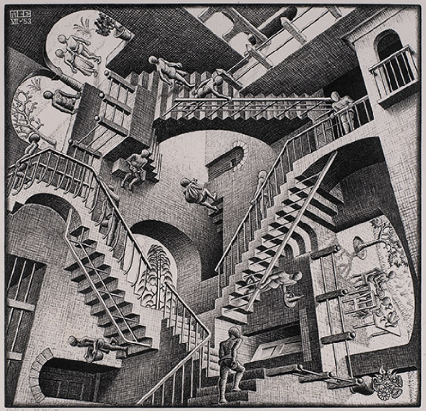 M.C. Escher Infinite Variations Vero Vine